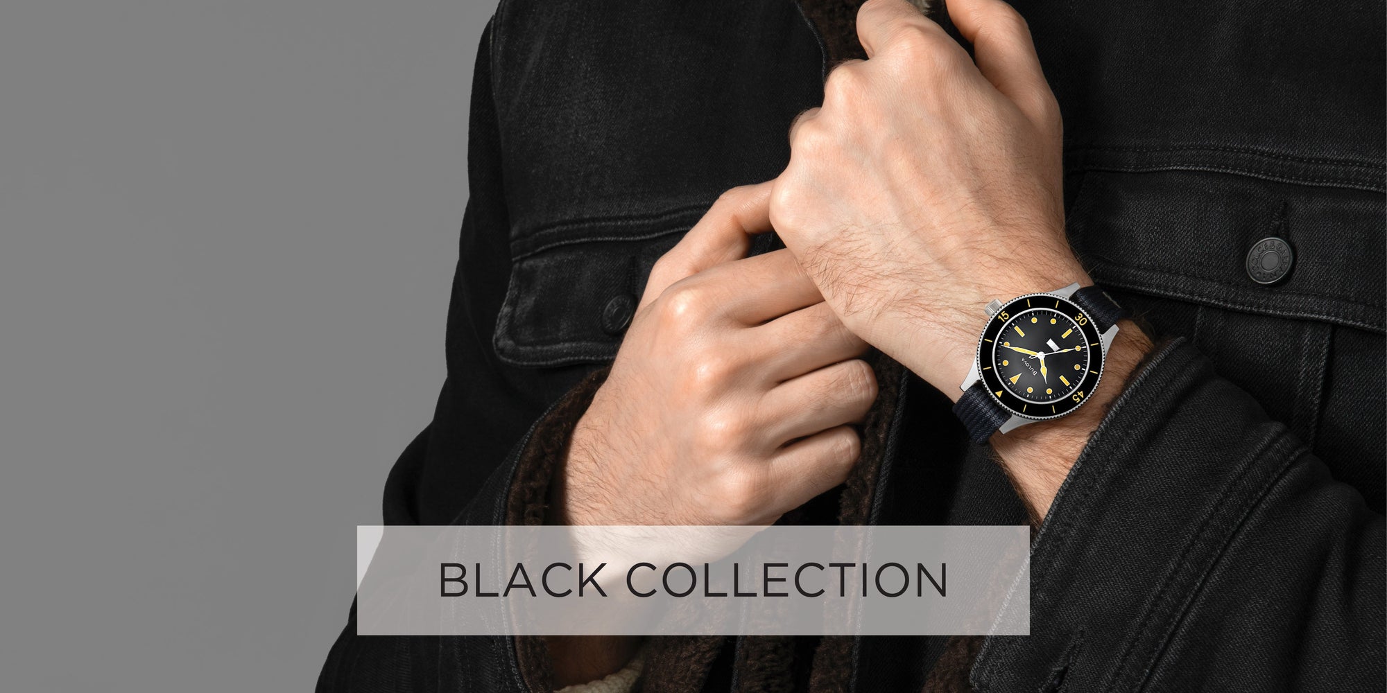 Men's Black Watches