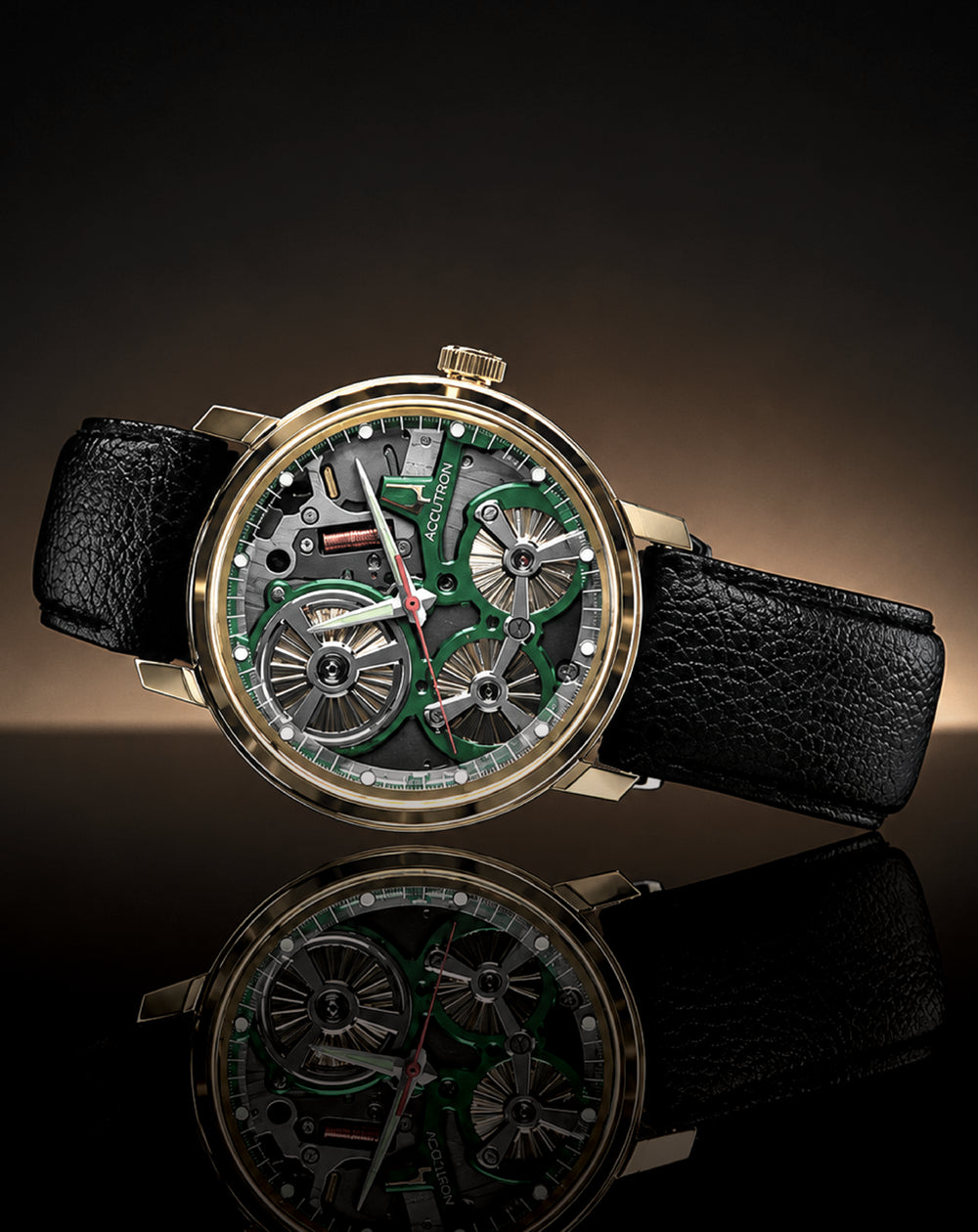 2ES7A001 Accutron Spaceview 2020 18K Gold Limited Edition
