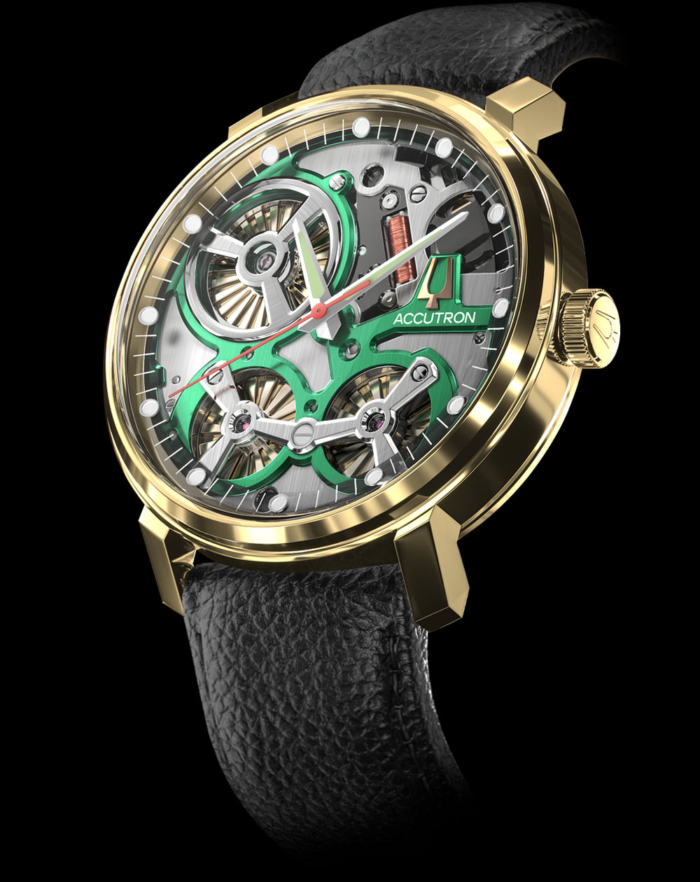 2ES7A001 Accutron Spaceview 2020 18K Gold Limited Edition