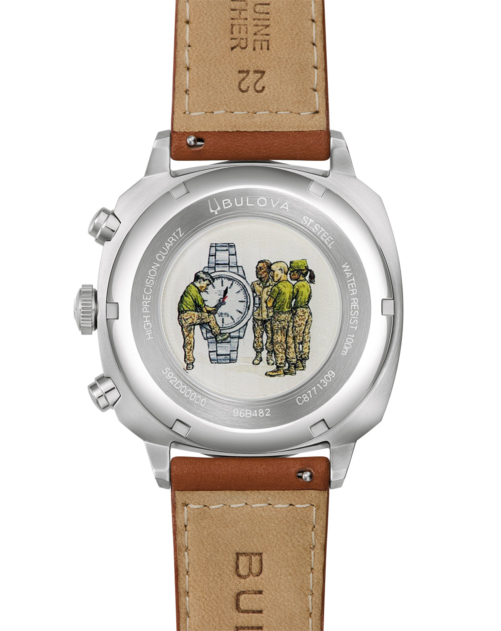 96B482 Military Chronograph