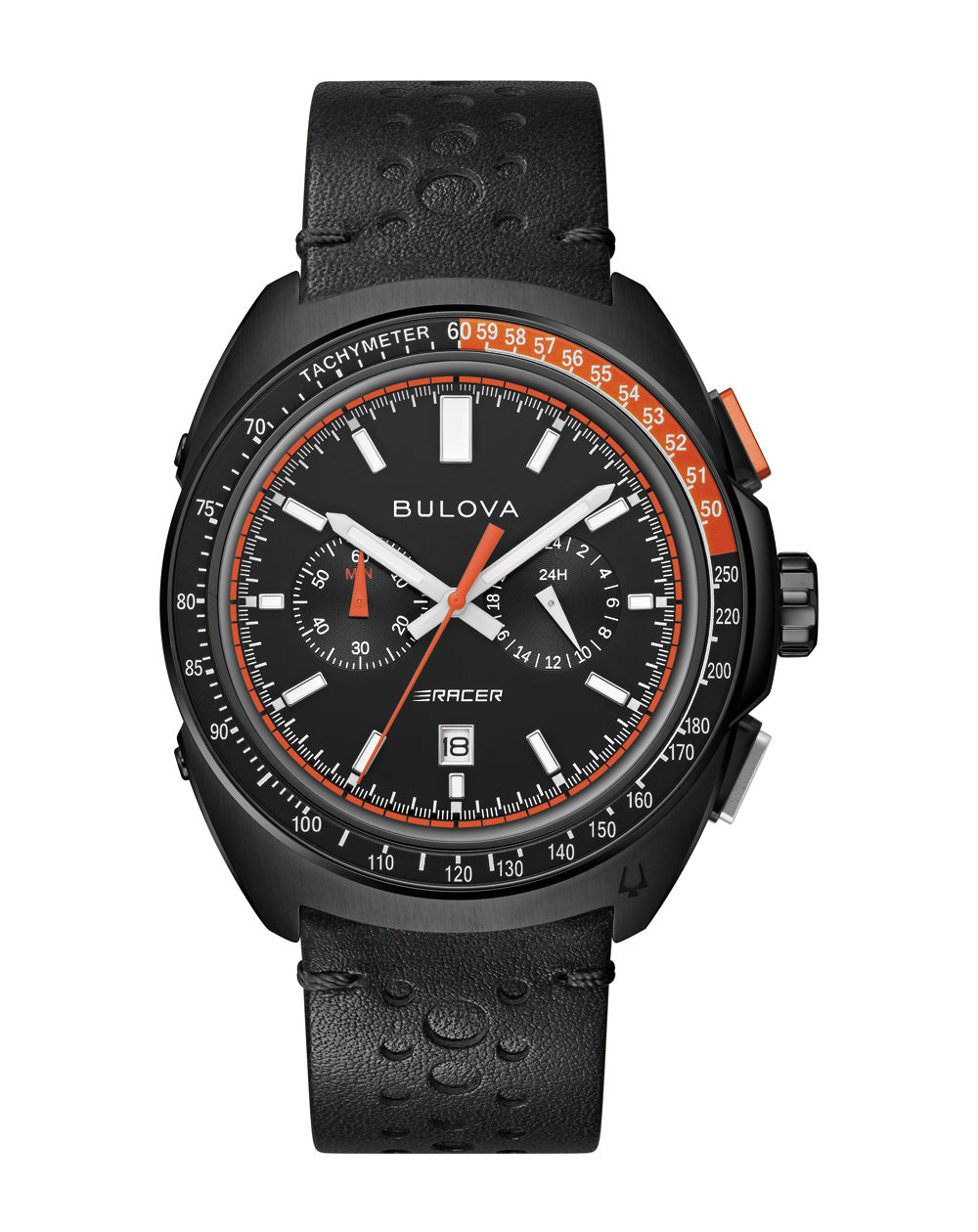 All black bulova watch best sale