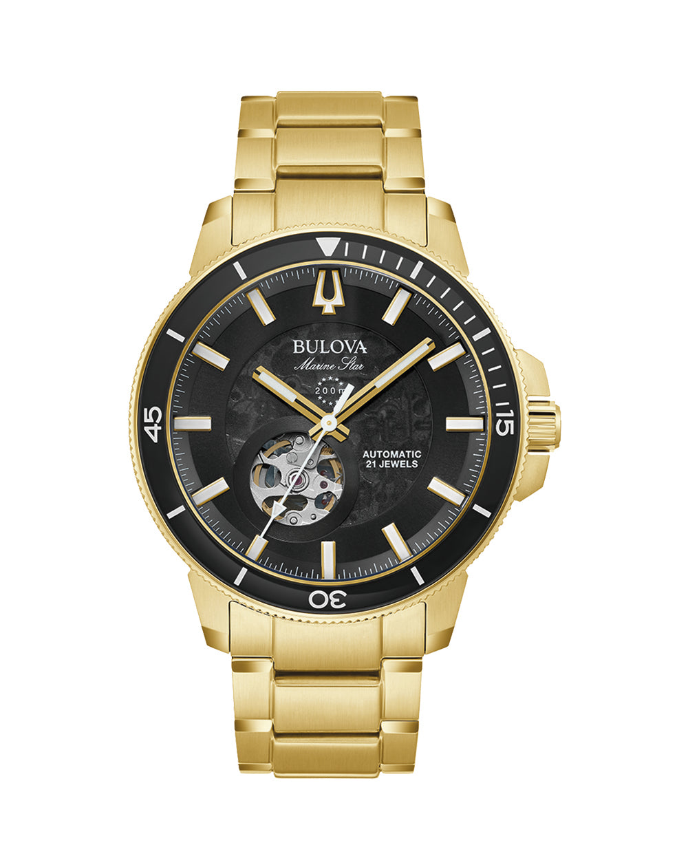 Bulova Men&#39;s Marine Star Automatic Watch 97A174