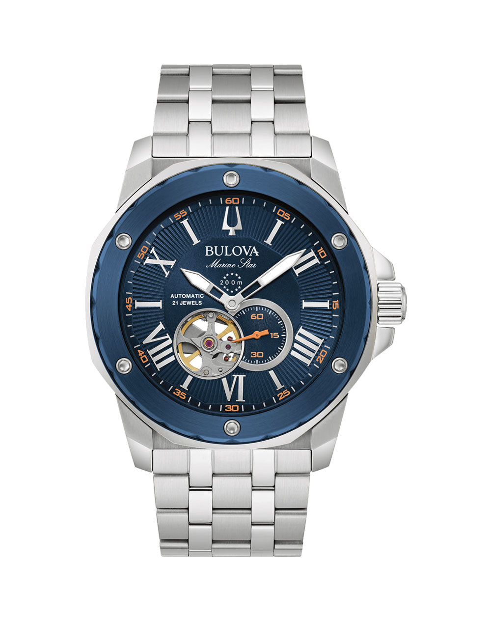 Bulova Men&#39;s Marine Star Automatic Watch 98A302