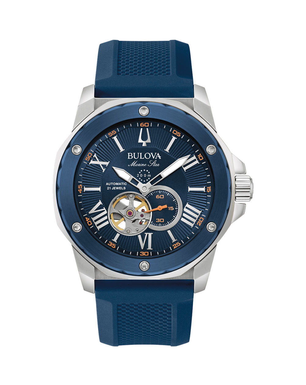 Bulova Men&#39;s Marine Star Automatic Watch 98A303